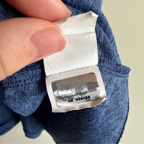 The North Face Blue Heathered Racerback Tank Top M - Picture 5 of 9